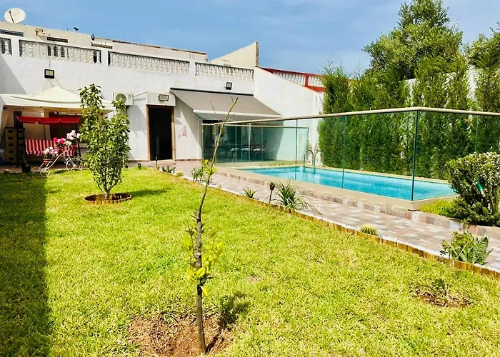 Villa Privee 340 M Avec Piscine Dar Bouazza Proche Plage