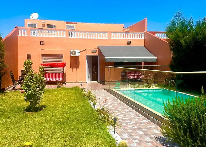 Villa Privee 340 M Avec Piscine Dar Bouazza Proche Plage